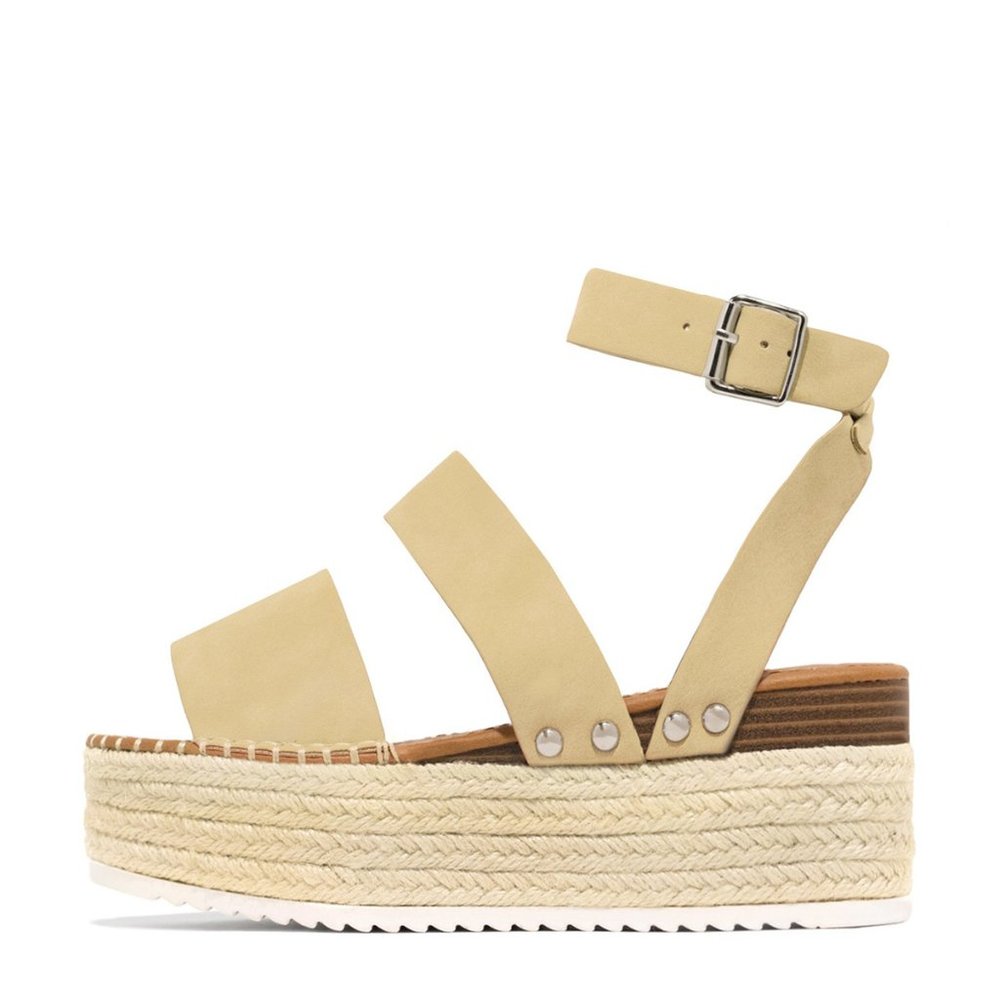 NEW š„ Platform Wedge High Heel Espadrille Sandals - Picture 4 of 7